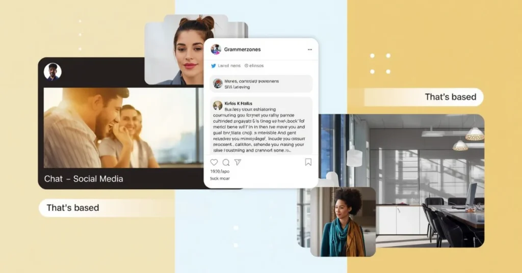 based slang Usage in Different Contexts