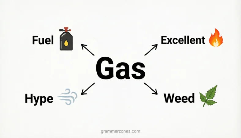 gas slang Meaning & Definition