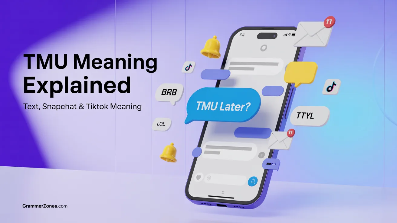 TMU Slang Meaning