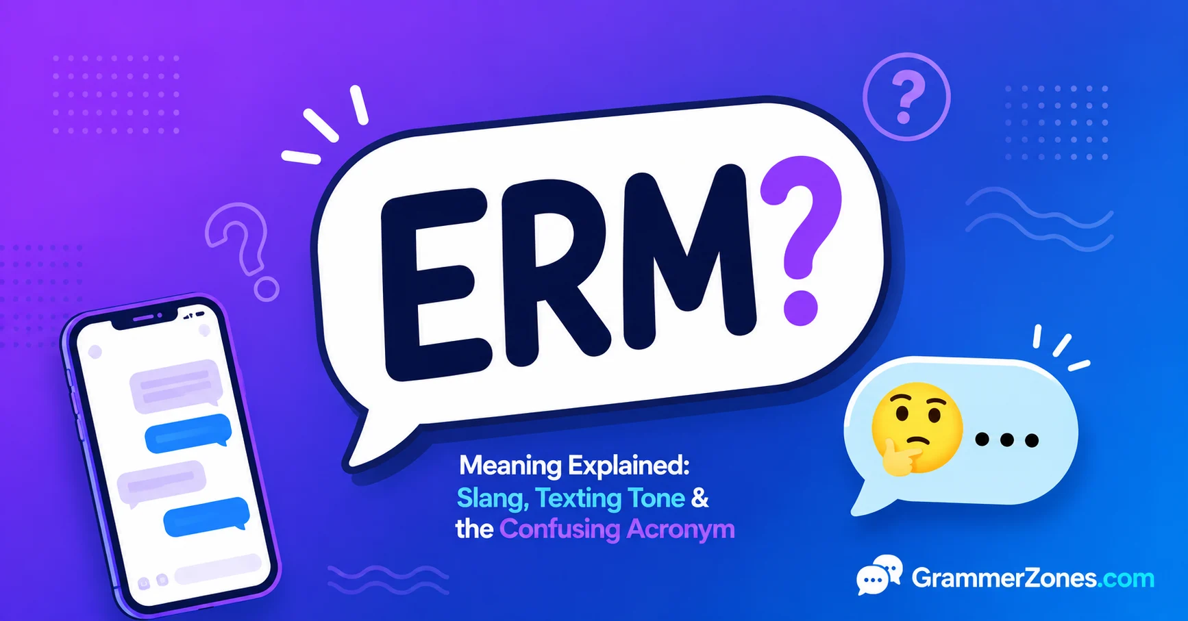 erm slang meaning