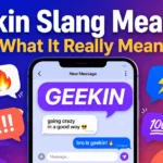 geekin slang meaning