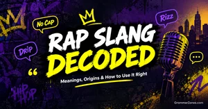 rap slang meaning
