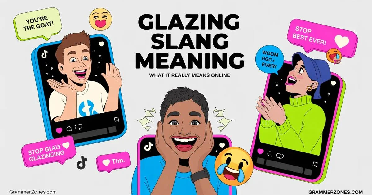 glazing slang meaning