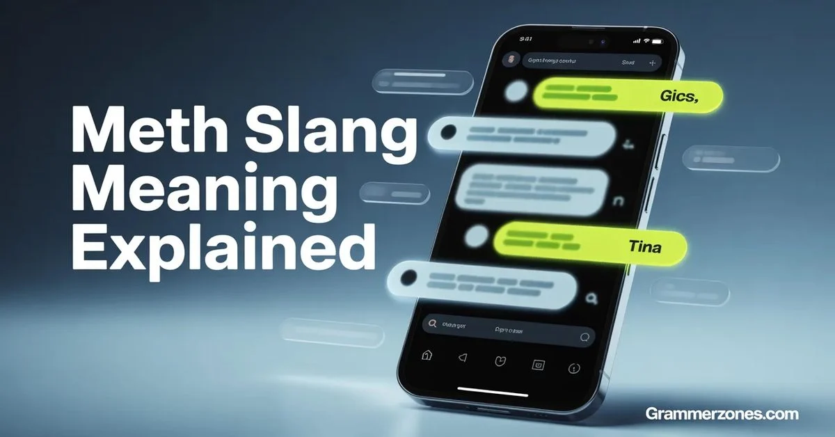 meth slang meaning