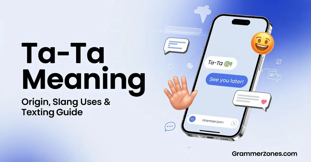 ta ta meaning